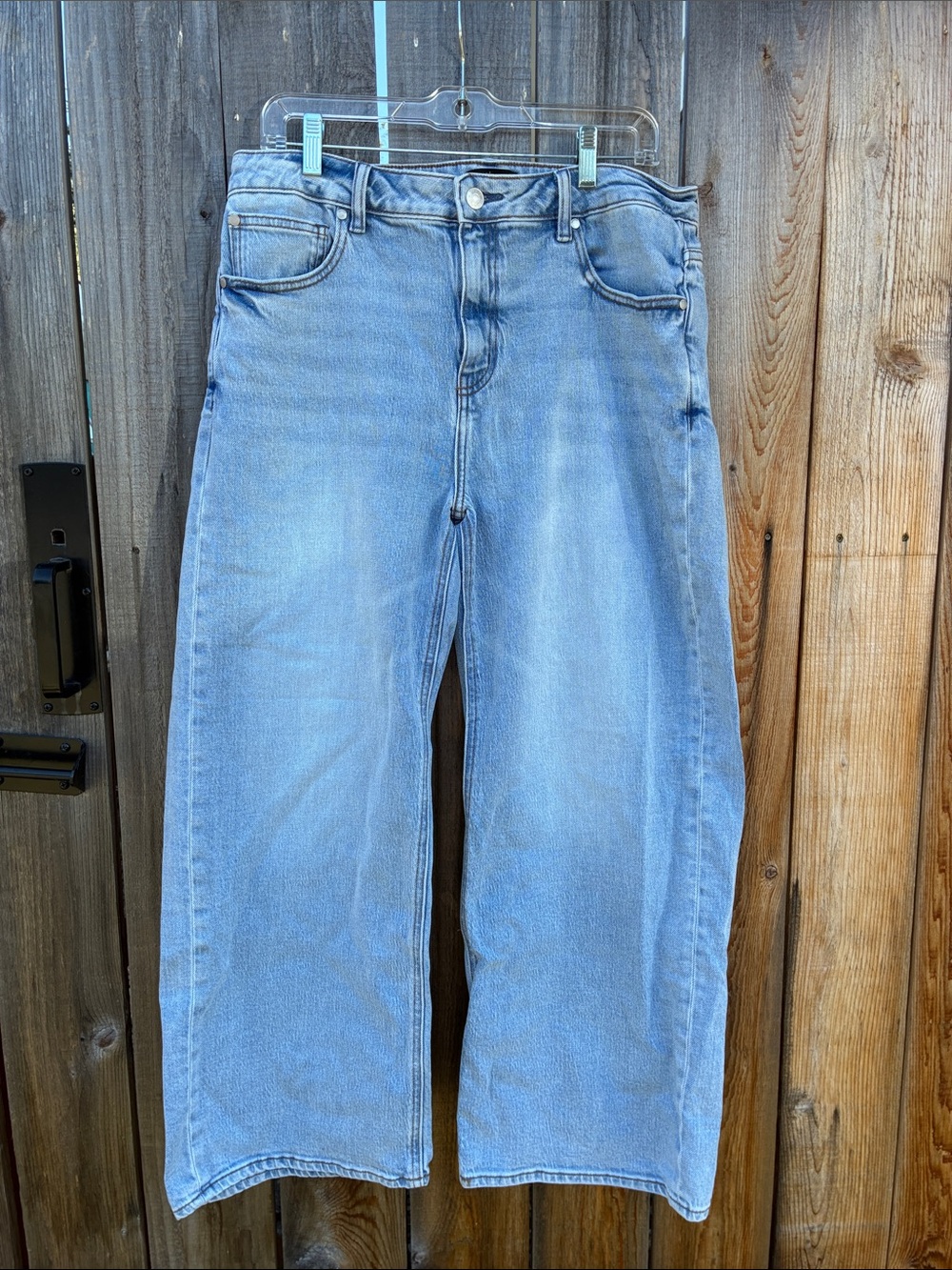 Quince Light Wash Relaxed Wide-Leg Women's Jeans